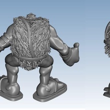 slamfist piccolo soldati gorgonites giocattolo figura carattere 3d print model - Mito3D