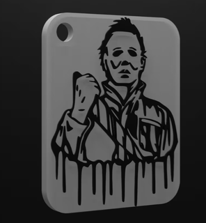slasher porte clés 3 Halloween horreur 3d print model - Mito3D