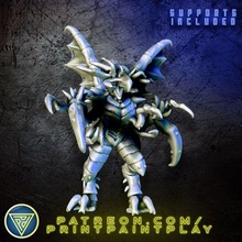 slasher lord alien insect rpg scifi miniature tabletop swarm starfinder 32mm roleplaying thresher 3d print model - Mito3D