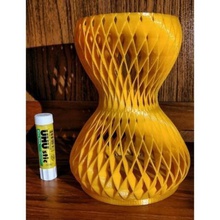 slatvase7 home flower vase spiral 3d print model - Mito3D