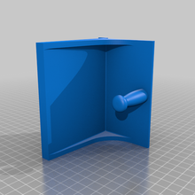 slatwall estante gancho combo 3d print model - Mito3D