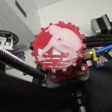eslavo extrusora botão 3d print model - Mito3D