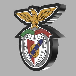 slb spor Lisboa e yararlı logo ışık Lamba Led Futebol Futbol slbenfica namel isim luminaria nehir ria 3d print model - Mito3D