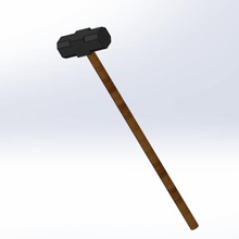 sledge hammer 116 accesorys araçları scael hardwear 3d print model - Mito3D