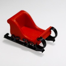 sled game 3d print model - Mito3D