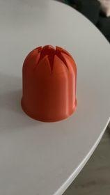 sleeve pastry bag candle 3d print model - Mito3D