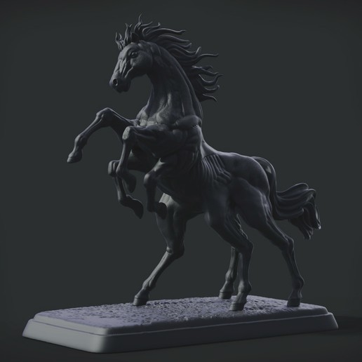 sleipnir Kunst Griechisch Mythos - Spielzeug Abbildung Skulptur Kreatur 3dprint odin Pferd Mythologie statue 3D print model - Mito3D