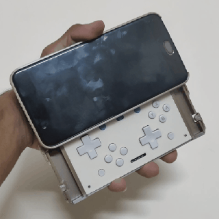 rutschen Gamepad v2 kompatibel Handy Mobiltelefon Geräte Regler Gaming Emulation 8bitdo Spiel Videospiel Android ios ps5 psp xbox 3d print model - Mito3D