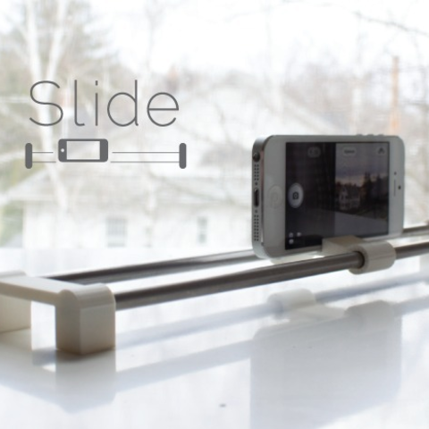 slide smartphone slider tool 3D print model - Mito3D