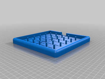 sliding block Wagen Parken Puzzle Remix hinzugefügt Räder gleiten Block Rätsel Spiel Tafel Spiele 3d print model - Mito3D