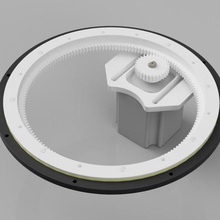 sliding bearing gear 1 5 6 gadget igus telescope transmission robot arm 3d print model - Mito3D