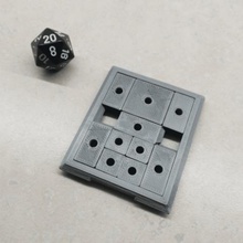 sürgülü blok bulmaca oyun çorap stuffer dolgu klotski bloklar 3d print model - Mito3D