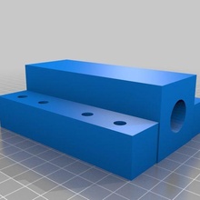 sliding block 3d print model - Mito3D