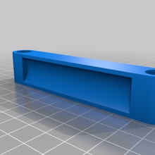 sliding door handle home replacement parts grip 3d print model - Mito3D