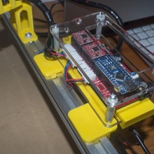 sürgülü lazer kart desteği aracı laserboard lasercut kesim kesici modülü parçalar 3d print model - Mito3D