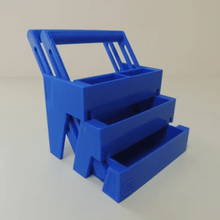 gleiten Lager Schubladen i3d 3d print model - Mito3D