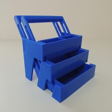 coulissantes tiroirs de rangement outil la boîte imprime place à outils titulaires boîtes 3d print model - Mito3D