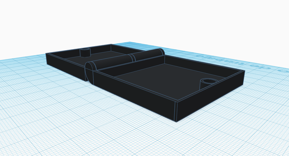 slim box print place 3d print model - Mito3D