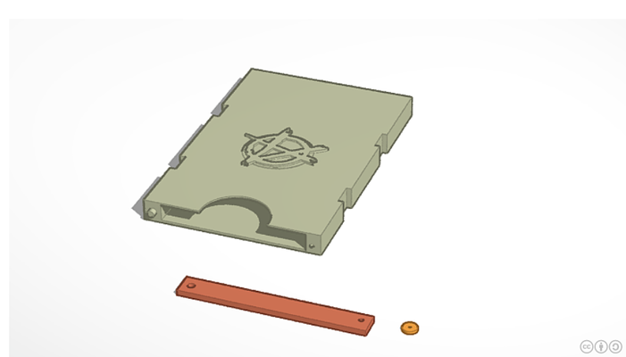 sottile carta portafoglio inteligente 3d print model - Mito3D
