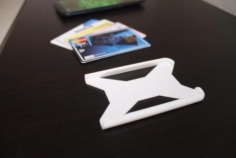 slim credit card case various miscellaneous uncategorized 3d print model - Mito3D