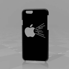 slim iphone 6 case household 3d print model - Mito3D