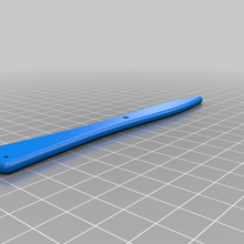 schlank Stift bobino klopfen Werkzeug Lesezeichen 3d Drucken 3d print model - Mito3D