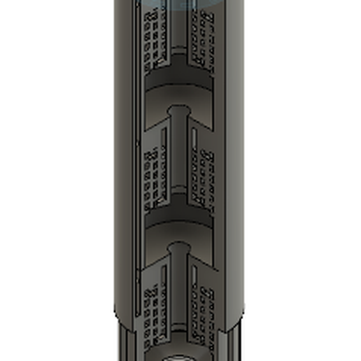 ince susturucu 17hmr 22lr 22mag uzun tabanca kırıcı 10 22 3D print model - Mito3D