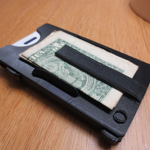 slim wallet v20 divers 3D print model - Mito3D