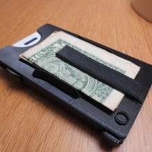 slim wallet v20 divers 3d print model - Mito3D