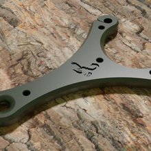 las eslingas de la herramienta armas lanza laza cebo pesca 3d print model - Mito3D