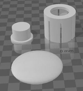 slip button assist Tools 3d print model - Mito3D