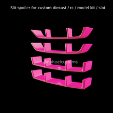 slit spoiler custom diecast rc model kit slot 3d print model - Mito3D