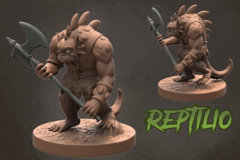 slithe reptilio thundercats 3d print model - Mito3D