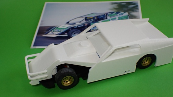yuva araba vücut 1 32 ölçek imca değiştirilmiş 3d Yazdır ölçülü şasi oyuncak ho yarış 24 f1 kısa Izlemek geç model 3d print model - Mito3D