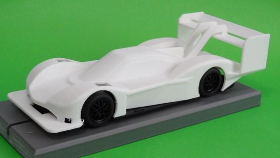 slot car body 1 32 scale - vw hill climb toy ho race 24 f1 short track modified late model 3d print model - Mito3D