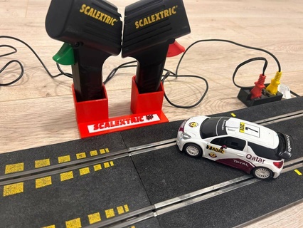 espacio controlar apoyo juego scalextric mando juguetes carrera pasatiempo coches auto scx 3d print model - Mito3D