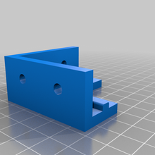 slot extrusion 2020 corner 3d_printer_parts 3d print model - Mito3D