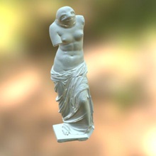 la paresse milo art vénus statue sculpture tête 3d print model - Mito3D