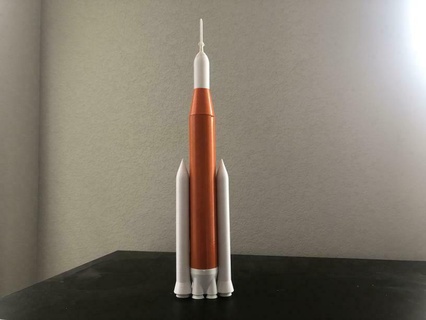 sls model rocket estes b-60 tube Fashion nasa orion space spacex props accessories cosplay costume 3d print model - Mito3D