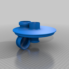 fanghi separatore miscuglio barile coperchio 3d print model - Mito3D