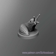 slug jogo brinquedo tampo de mesa masmorras e dragões dnd 3d print model - Mito3D