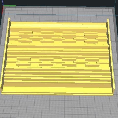 scatola chiusa piastra casa saracinesca-box saracinesca-piastra oro-piastra oro-ricerca 3D print model - Mito3D