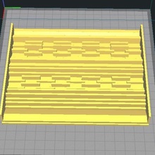 scatola chiusa piastra casa saracinesca-box saracinesca-piastra oro-piastra oro-ricerca 3d print model - Mito3D