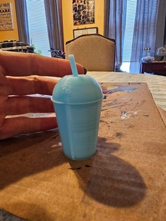 slurpee inspired cup icee frozen drink 3d print model - Mito3D