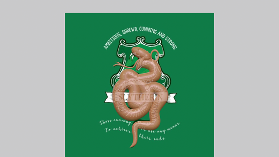 Serpentard boucles d'oreilles bijoux poudlard héritage serpents maison Halloween Noël 3d print model - Mito3D