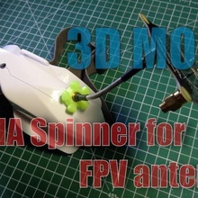 sma spinner fpv antenne gioco rc veicoli drone 3d print model - Mito3D