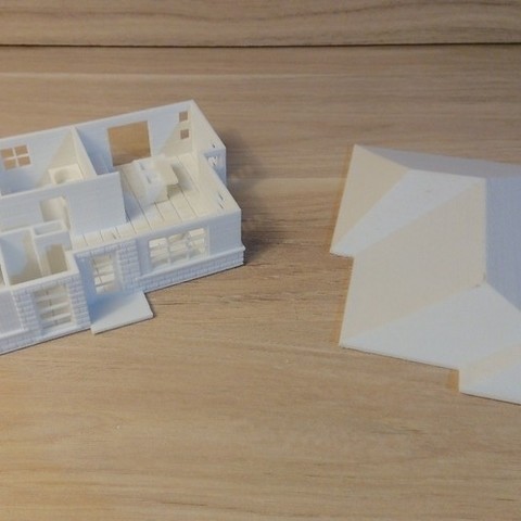 piccolo architetto casa architettura demo 3d piano 3D print model - Mito3D