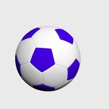 pequeñas bolas juego los juguetes de fútbol colores 3d print model - Mito3D