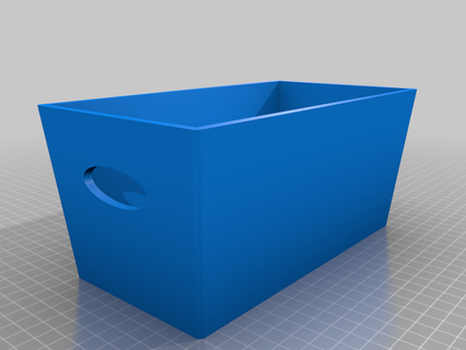 small basket bathroom vorono effect 3d print model - Mito3D