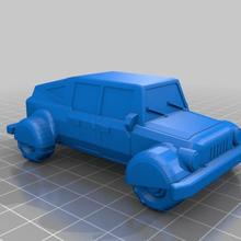piccolo buggy auto gioco 1 48 giocattolo 3d print model - Mito3D